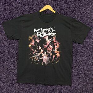 My Chemical Romance The Black Parade Art Emo Band T-Shirt XL